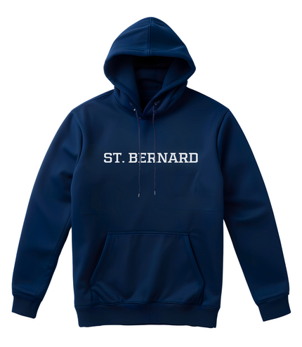 Hooded Sweatshirt with "St. Bernard"