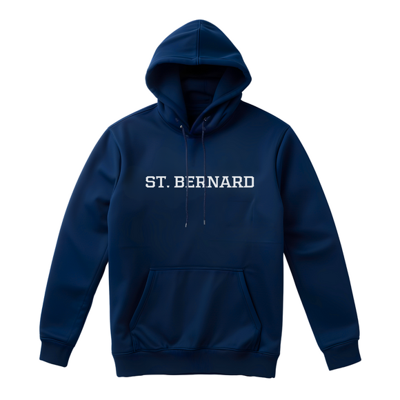 Hooded Sweatshirt with "St. Bernard"