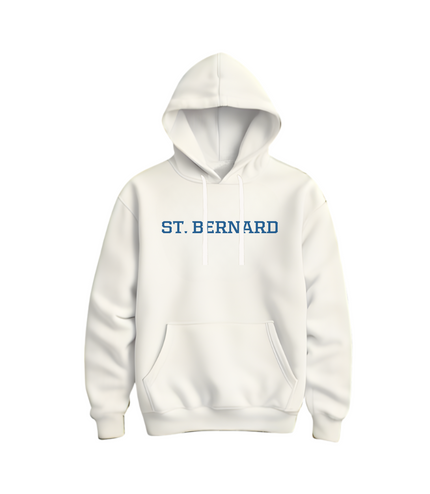 Hooded Sweatshirt with "St. Bernard"
