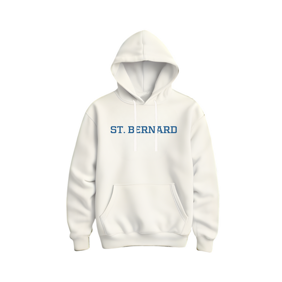 Hooded Sweatshirt with "St. Bernard"