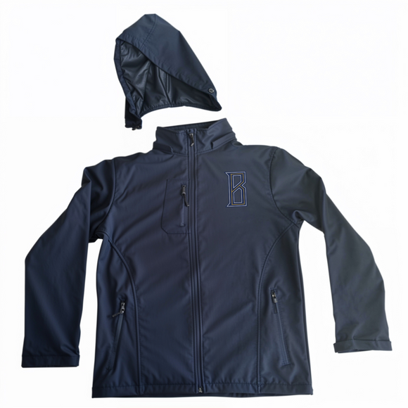 Water Resistant Coat With Detachable Hoodie